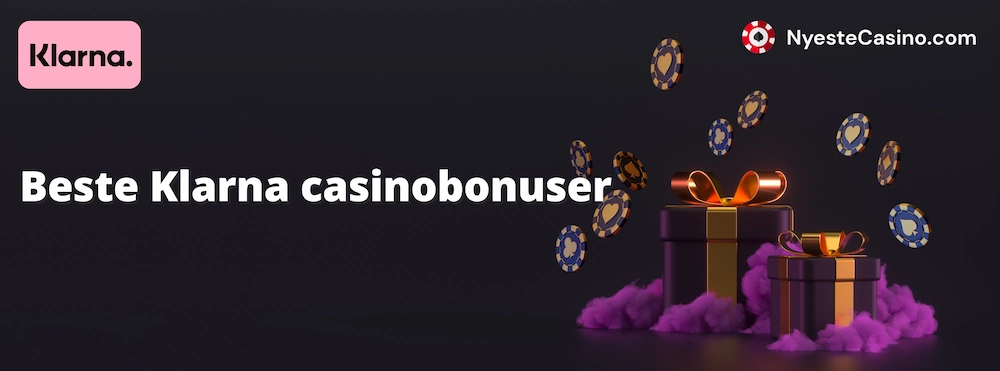 Beste Klarna casino bonuser