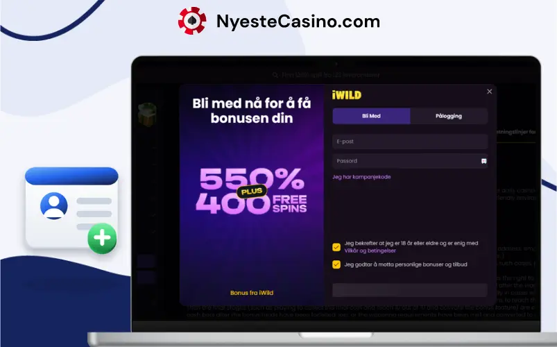 Registreringsdetaljer hos iWild.