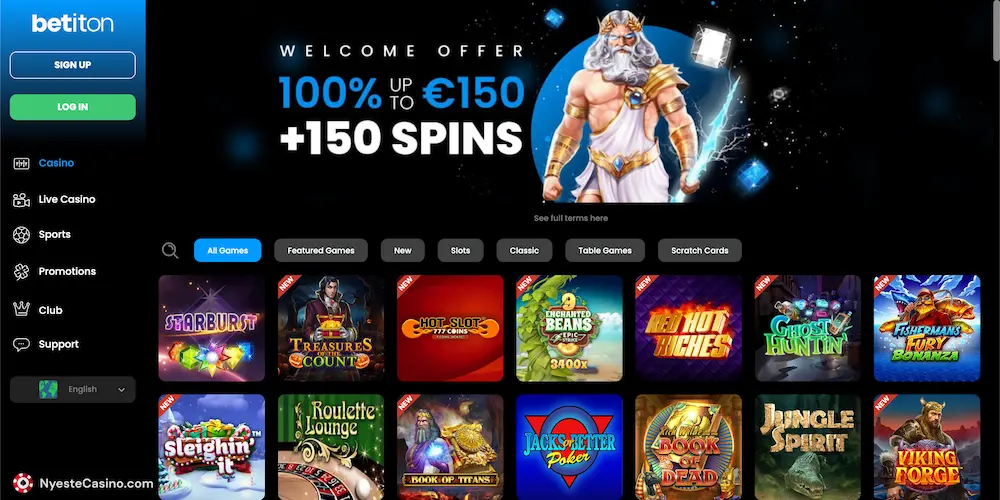 Betiton Casino Anmeldelse