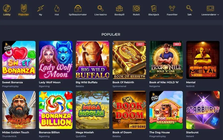 Rolling Slots NO
