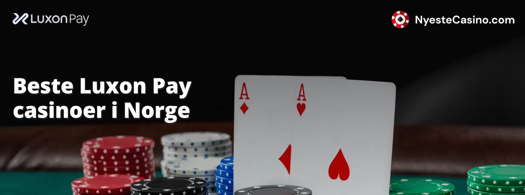 Beste LuxonPay casinoer Norge