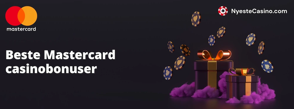 Beste Mastercard casinobonuser