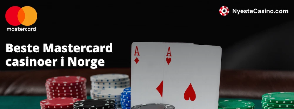 Beste Mastercard casinoer Norge