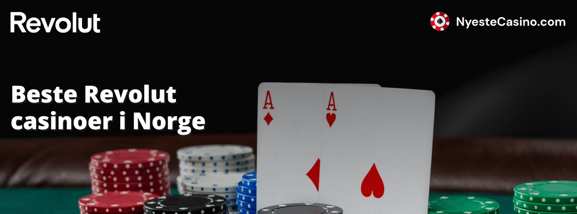 Topp 10 casino med Revolut betalinger