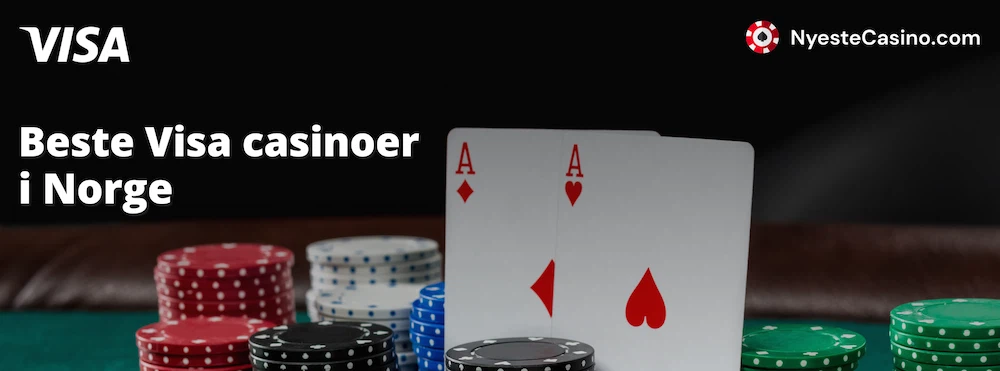Beste Visa casinoer Norge