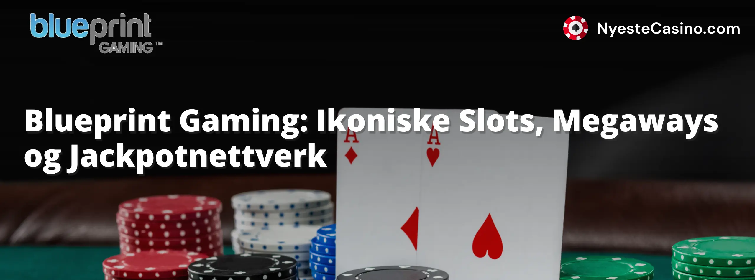 Blueprint Gaming: Ikoniske Slots, Megaways og Jackpotnettverk 

