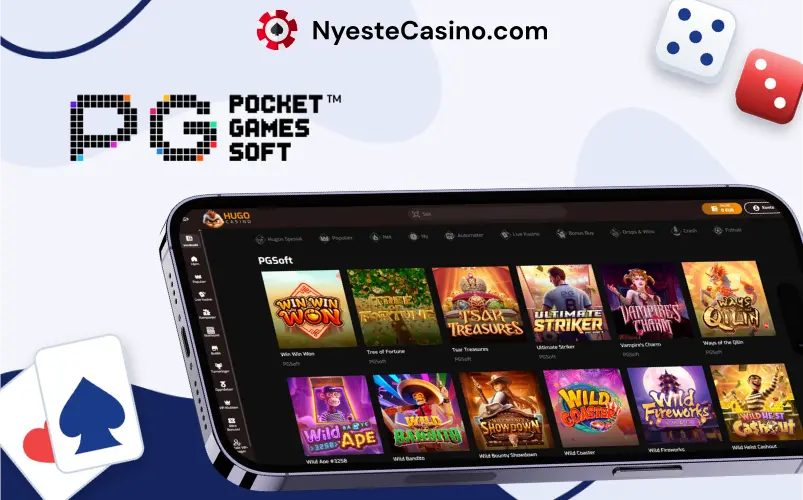 PG Soft-spill vist på mobilcasino