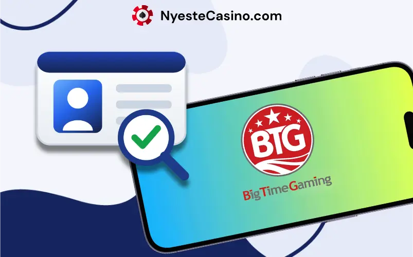 Big Time Gaming-verifisering på mobil
