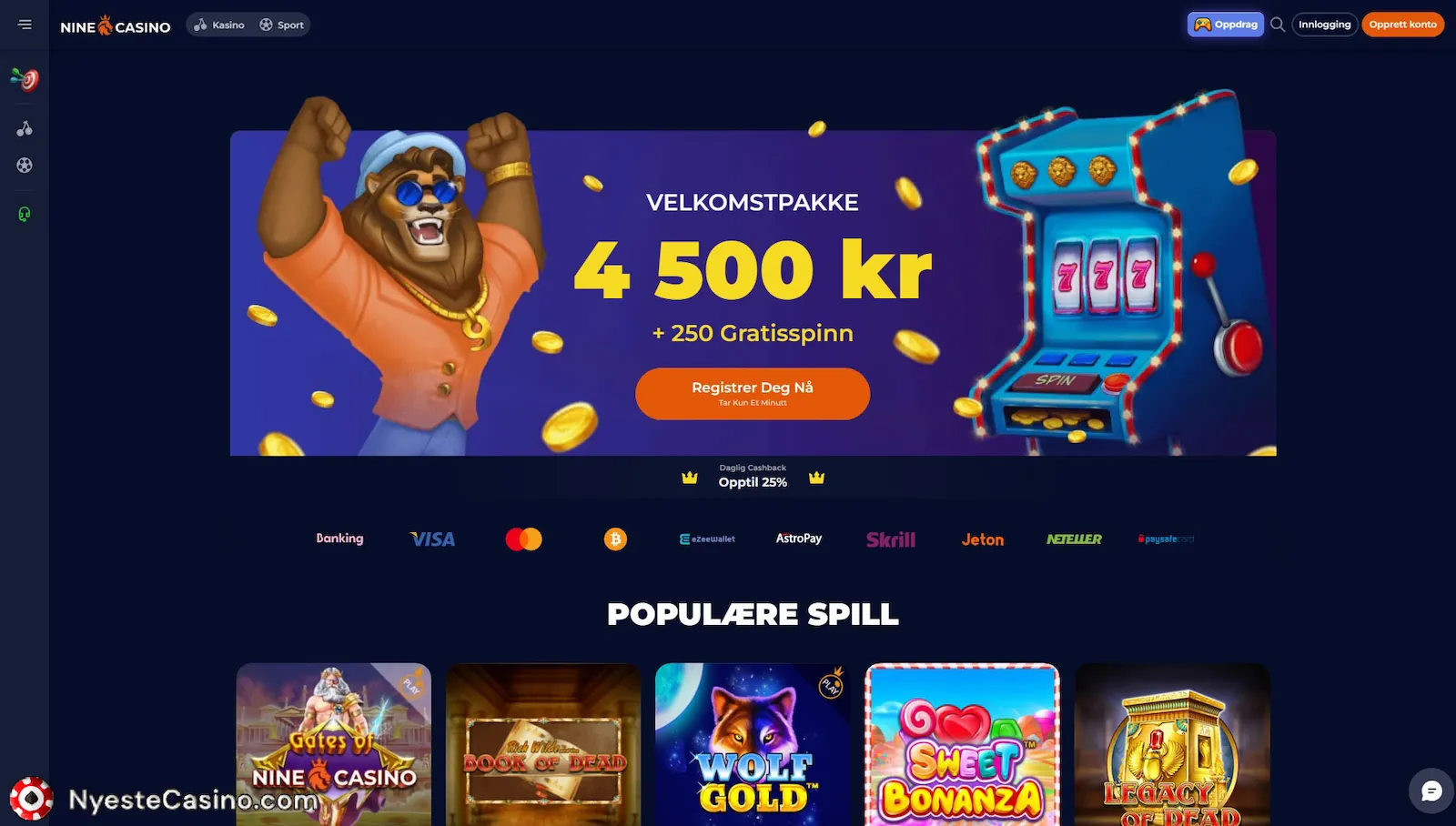 Nine Casino anmeldelse