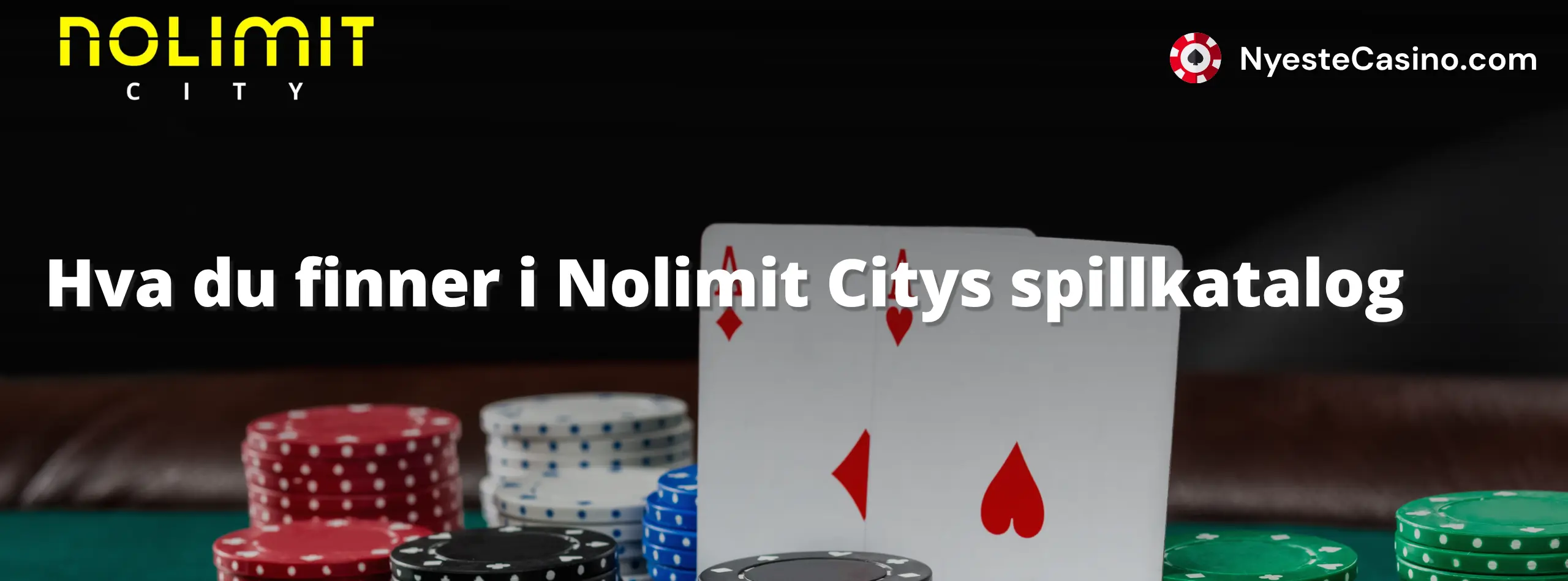 Hva du finner i Nolimit Citys spillkatalog