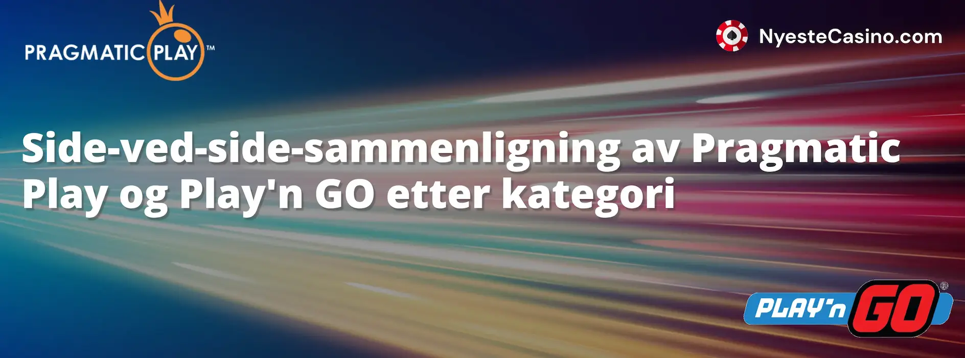 Side-ved-side-sammenligning av Pragmatic Play og Play'n GO