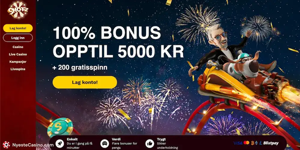 Shotz Casino - casinobonuser og kampanjer
