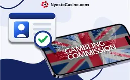 UK Gambling Commission-lisens og verifisert spiller-ID på mobil