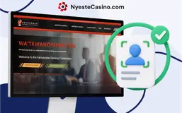 Kahnawake Gaming Commission-nettside med verifisert spillerprofil