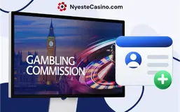 Casino-lisensside med spillikoner og verifisert brukerprofil