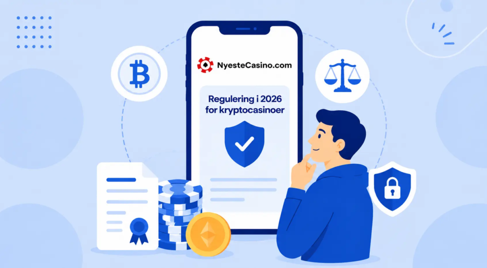 Guide til kryptocasinoregulering i 2026 med sikkerhet, Bitcoin og juridisk samsvar