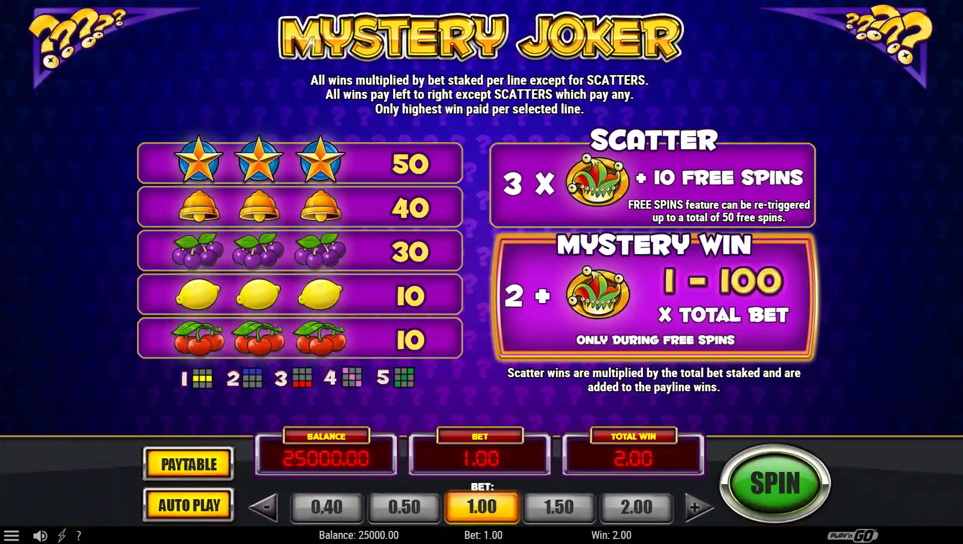Mystery Joker 3