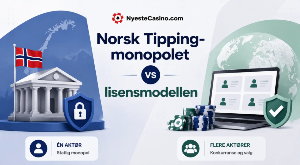 Norsk Tipping-monopolet vs lisensmodell for nettcasino i Norge