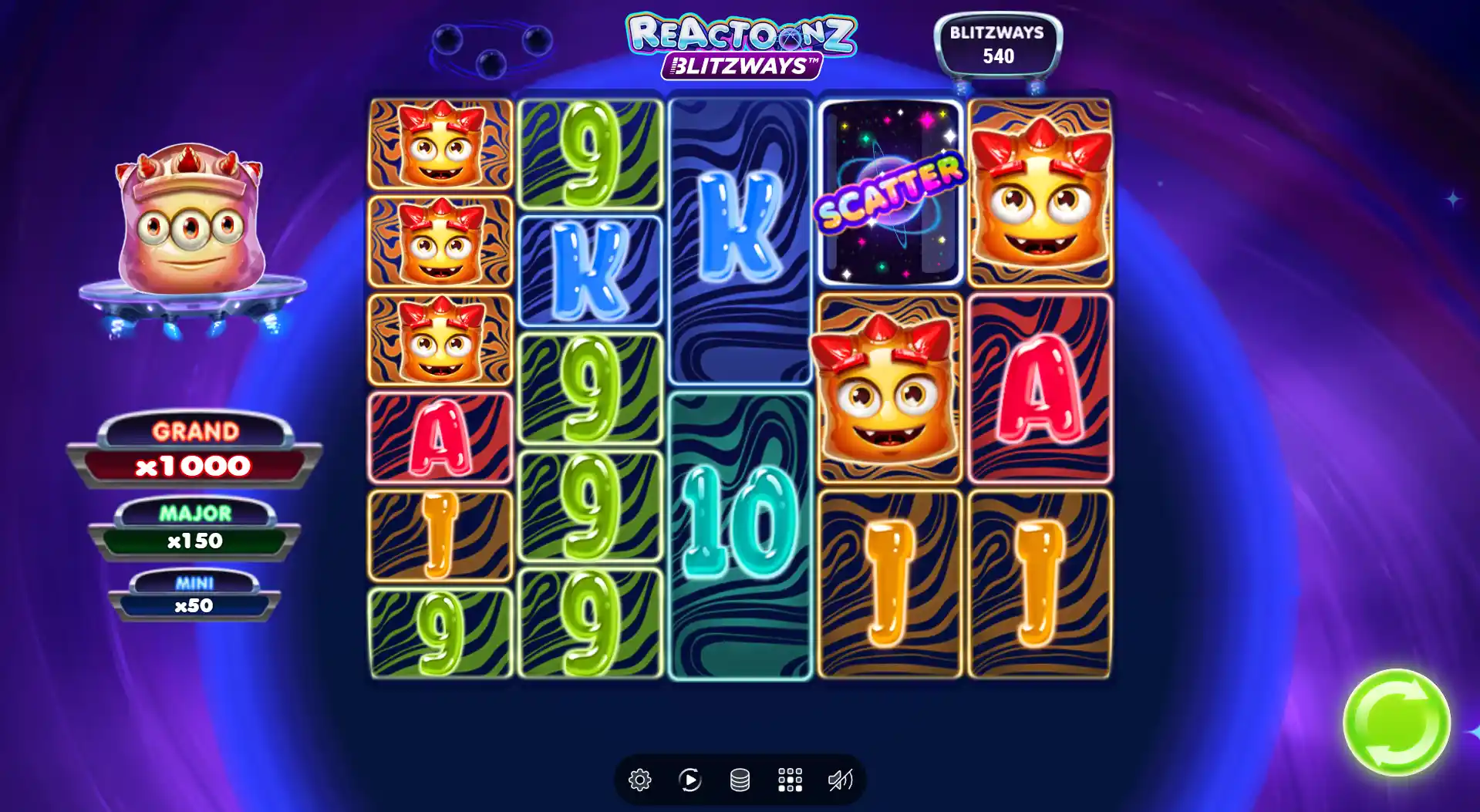 Reactoonz Blitzways