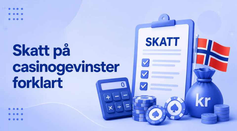 Skatt på casinoinntekter i Norge