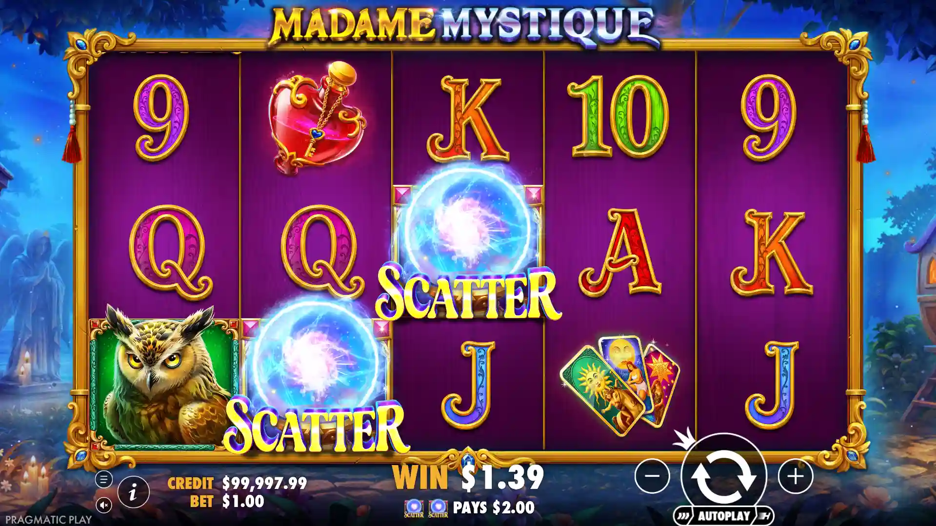 Madame Mystique Enhanced RTP 2