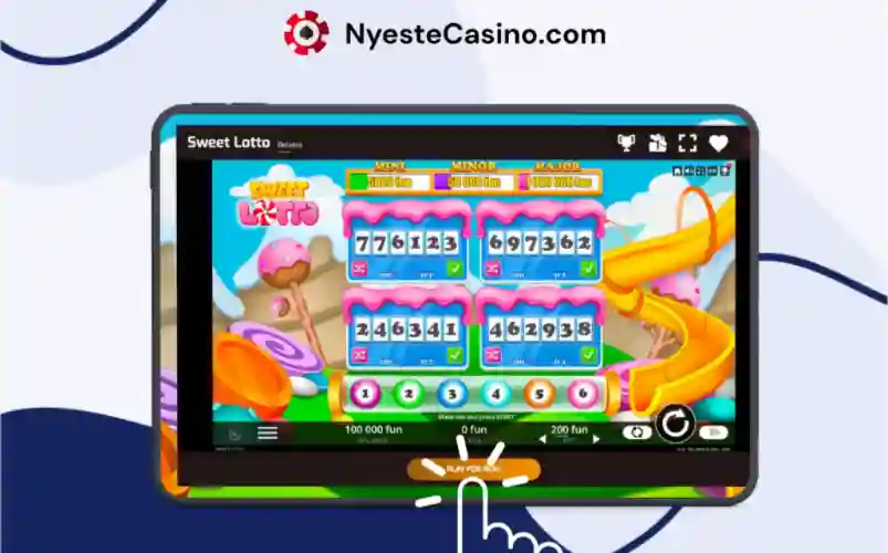 Oversikt over lotto-spill og tilgjengelige lotterispill.