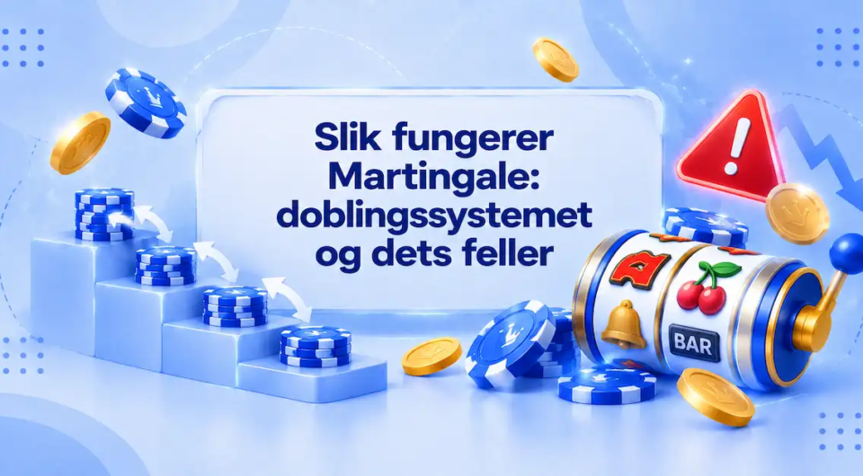 Slik fungerer Martingale: doblingssystemet og dets feller.